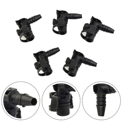 5 Pcs Throttle Valve Thermostat Body Heater Pipe Hose Connectors for Chevrolet