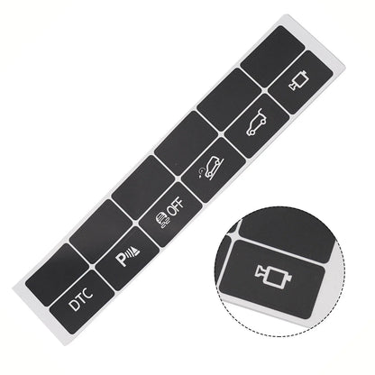 Repair Button Sticker for Car Model