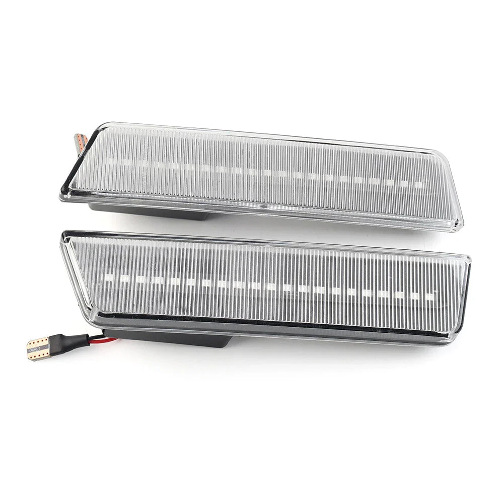 Yellow LED Front Side Marker Lights for Dodge Challenger (2008-2014)