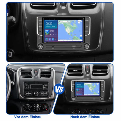 Apple CarPlay Android Auto Head Unit for Volkswagen Polo (2010-2014)
