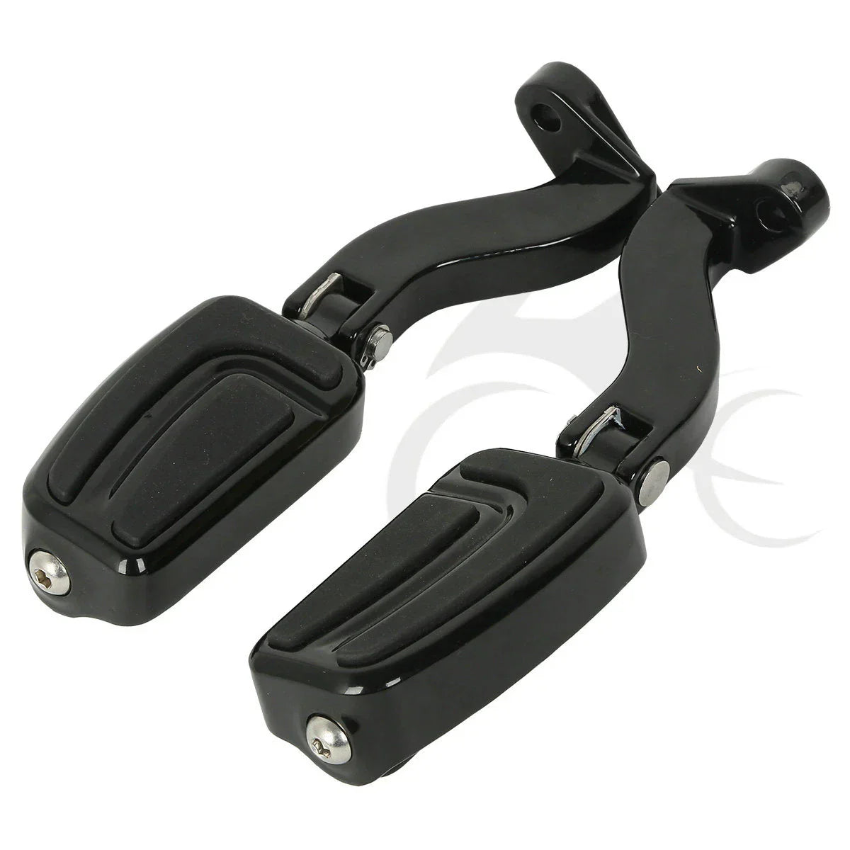 Rear Passenger Mount Foot Pegs for Harley Touring Road Electra Glide (93-2022)