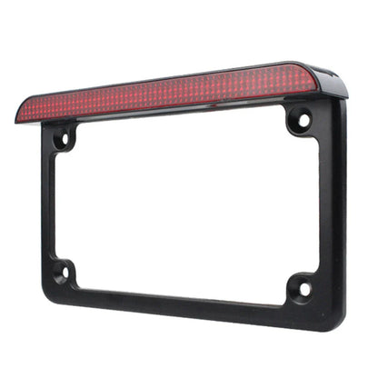 LED Light Motorcycle License Plate Frame & Brake Tail Light Bracket