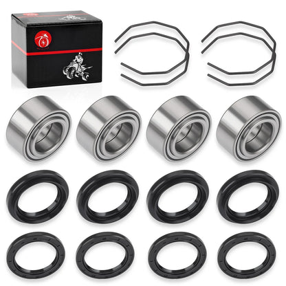 Front Rear Wheel Hub Bearings & Seal Kit for Arctic Cat