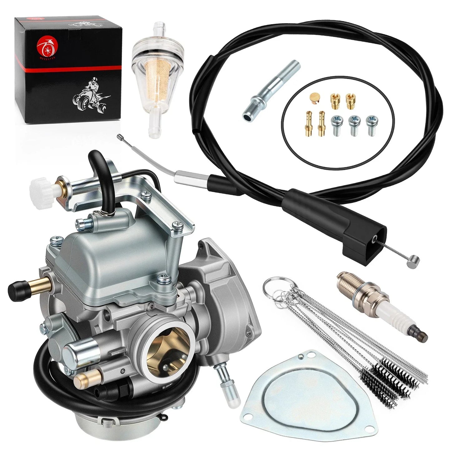 Carburetor Carb Assembly 2x4 for Suzuki Ozark 250 LTF250 (2002–2007)