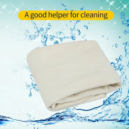 Chamois Leather Cleaning Cloth Washing Towel Mop for Mirrors Glasses Car