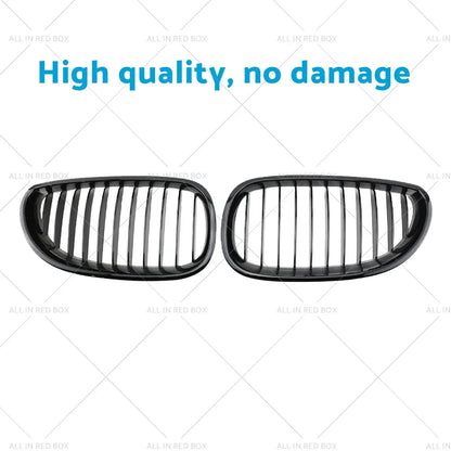 Gloss Black Front Grille for BMW E60 E61 5 Series (2003-2010)