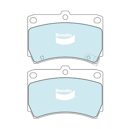 Front Disc Brake Pad Set 1.3L 1.5L for Ford Festiva (1994 - 2000)