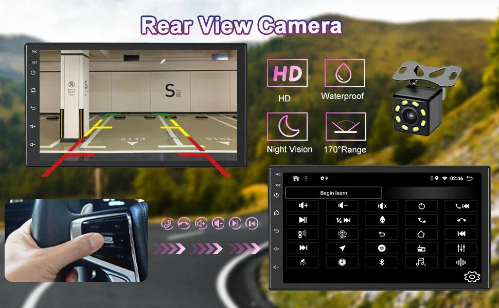 7'' Wireless Carplay Android Auto Head Unit for Nissan Tiida (2006-2013)
