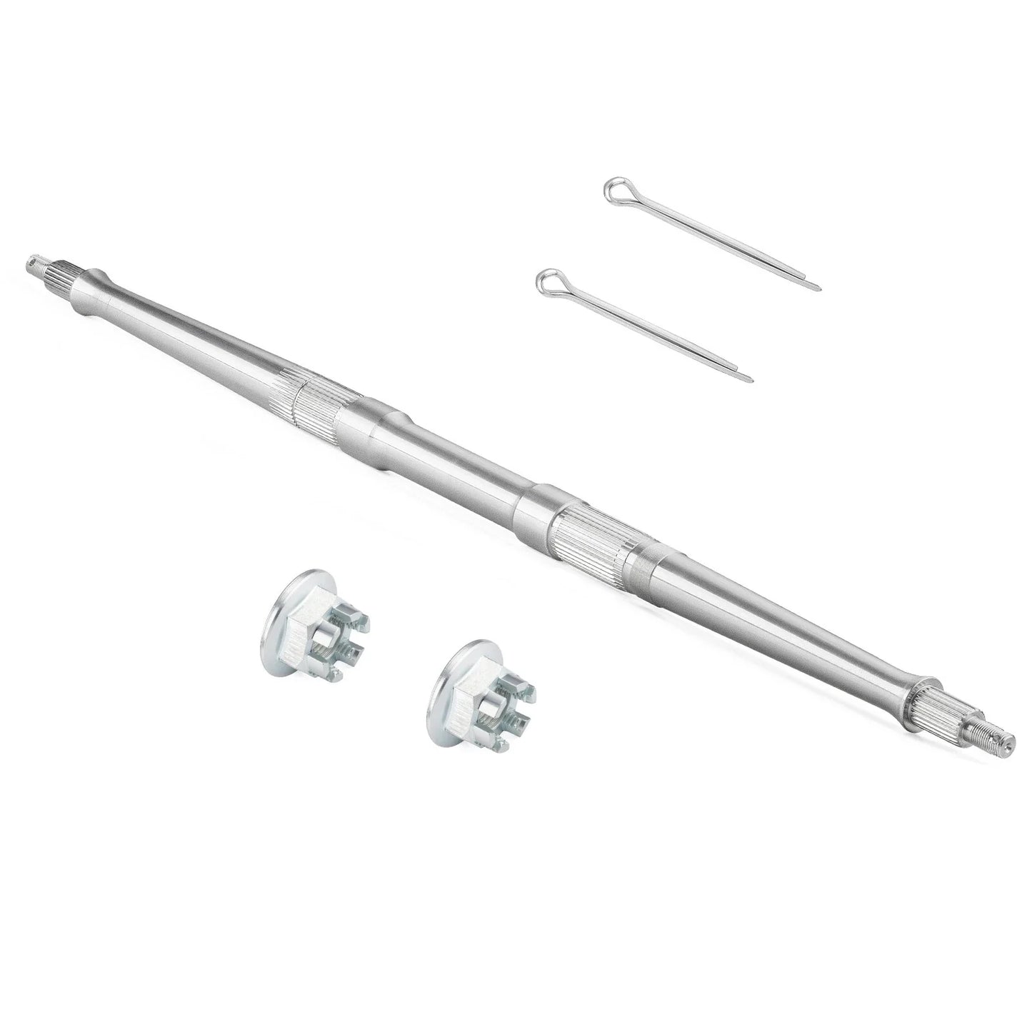 Rear Wheel Axle Shaft & Nuts for Yamaha Raptor 700 700R (2006–2025)