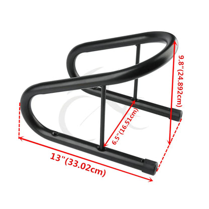 6.5" Motorcycle Wheel Chock for Scooter, Bike, Trailer, Truck Mount Tire