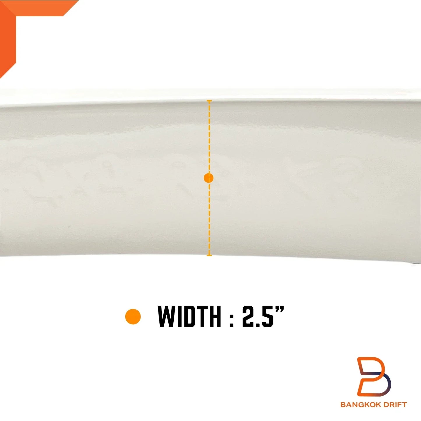 White SR5 Fender Flare Arch for Toyota Hilux Ute Vigo MK6 (2005-2015)