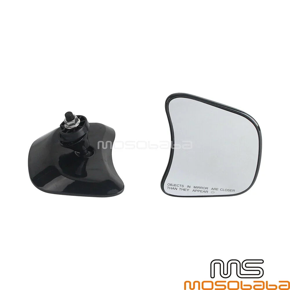 Black Fairing Mount Rearview Side Mirrors for Harley CVO Street Glide (24)