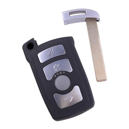 4 Button Car Key Shell Case for BMW 745i 745Li 750i 750Li 760i 760Li