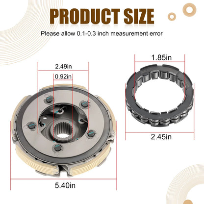 Wet Clutch Carrier & One Way Bearing for Honda FourTrax 300 (1993–2000)