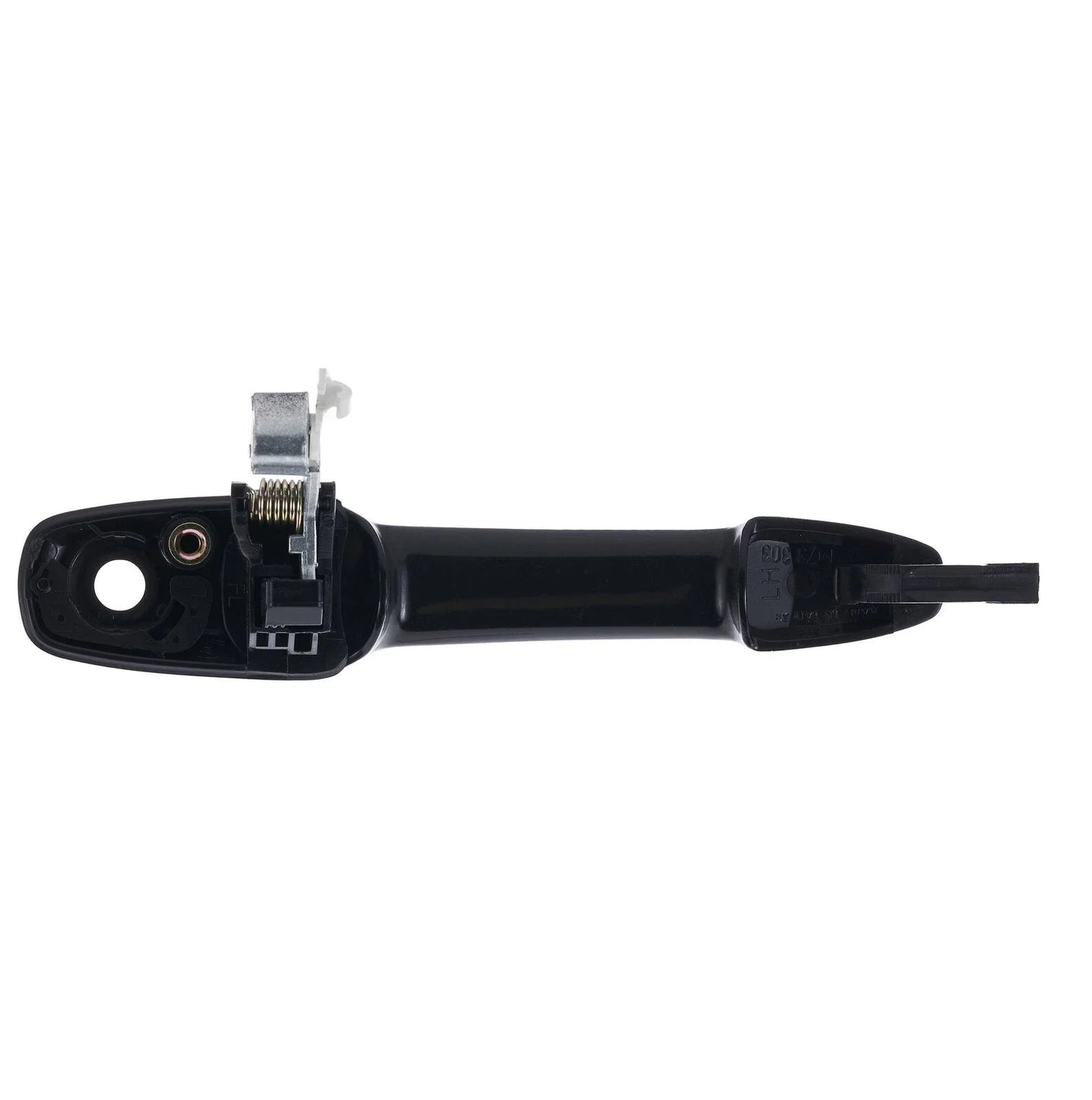 Front Left Primed Black Outer Door Handle With Keyhole for Mazda 3 (2003–2009)
