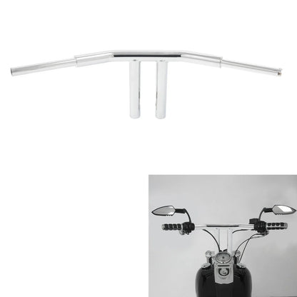 Chrome 10 Rise T-Bar Handlebar 1.5 in for Harley Softail Custom (2018 - 2024)