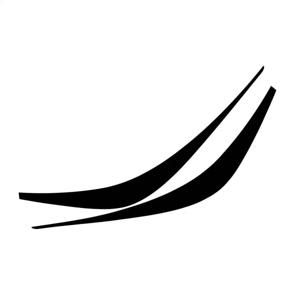 Front Headlight Eyebrow Eyelid Sticker Trim for Toyota Corolla (2019-2022)