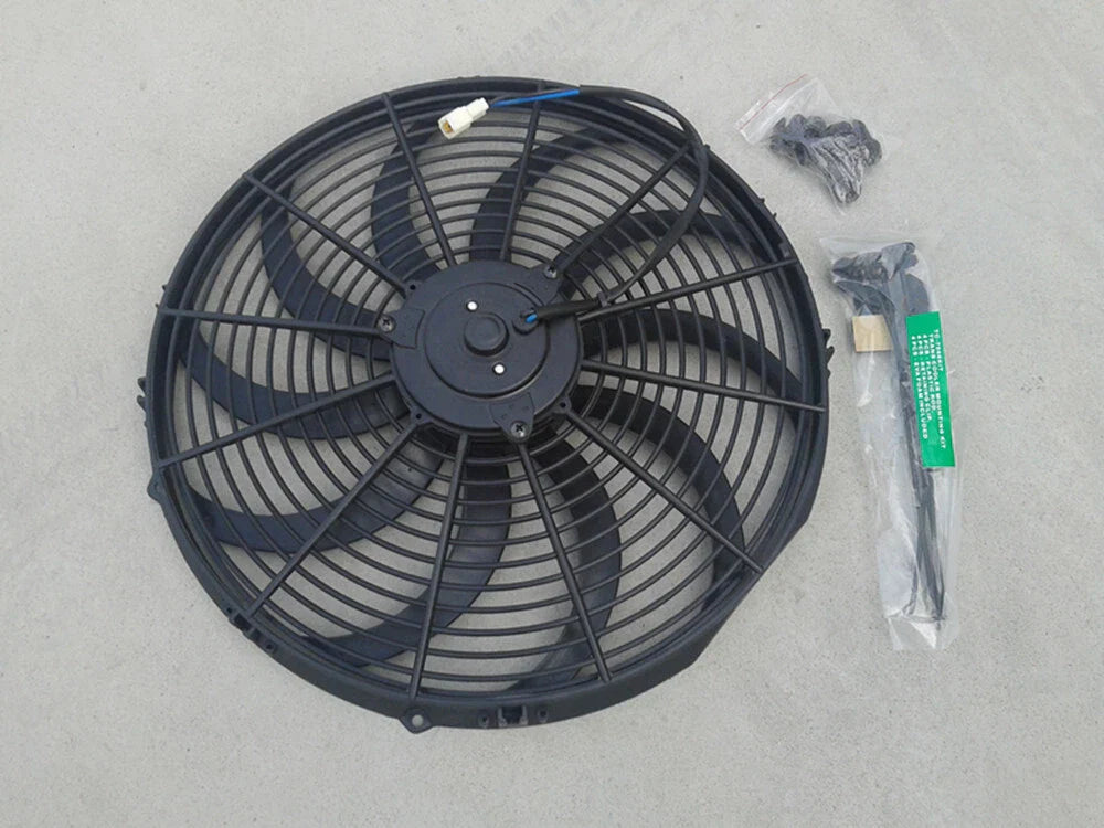 62MM Aluminum Radiator + Fan for Triumph TR8 3.5L V8 (1978-1981)