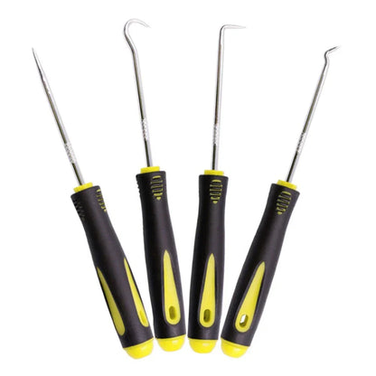4pcs Car Pick & Hook Set for Pulling O Rings