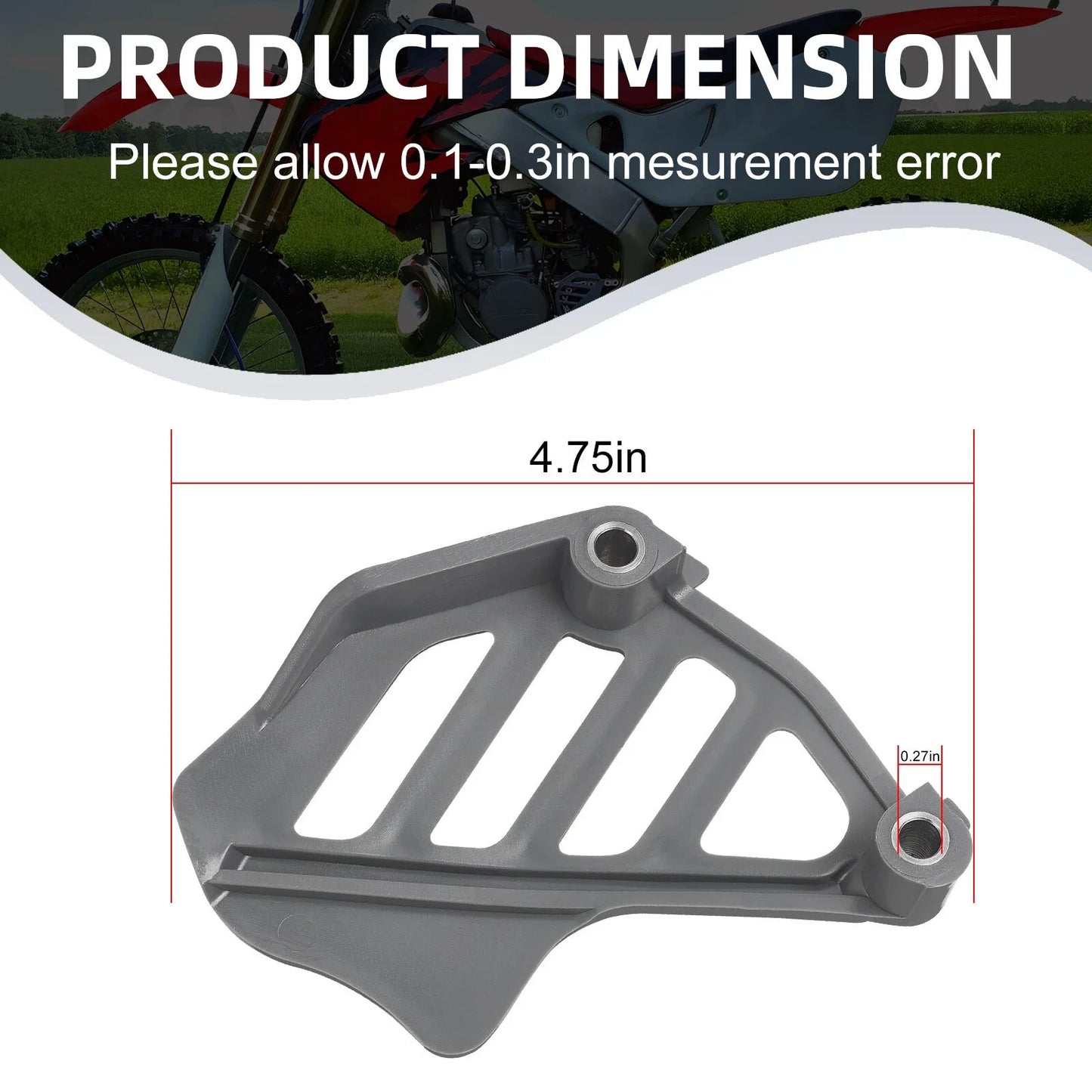 Front Sprocket Cover Guard for Honda CR125R (1998–2007)