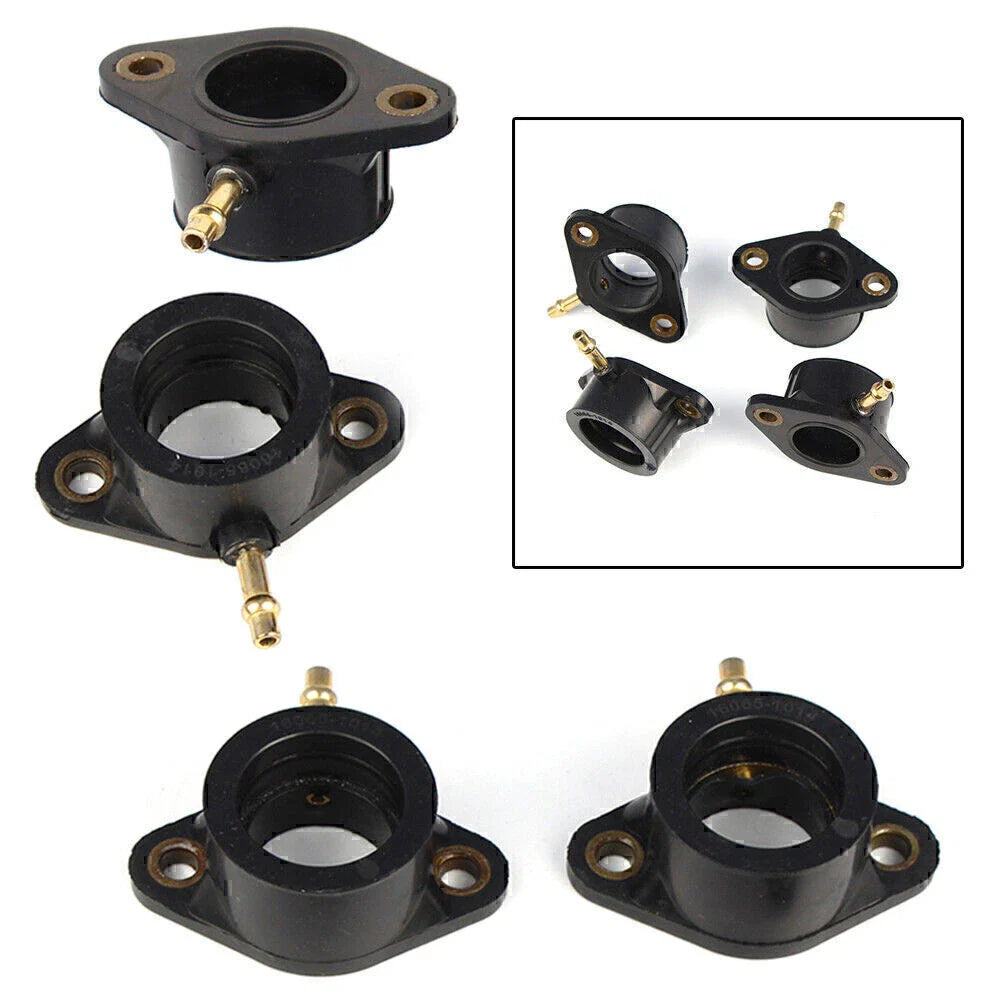 4pcs Carburetor Intake Manifold Joint for Kawasaki KZ550 (1980-1983)