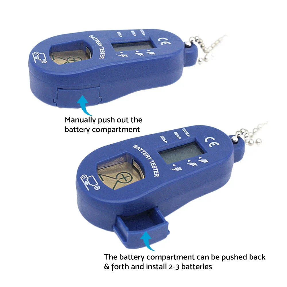 Battery Tester for Hearing Aids with LCD Screen Display