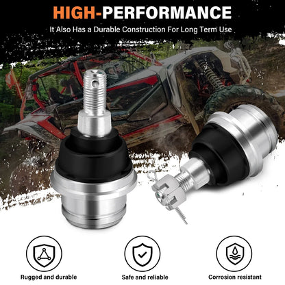 2 x Front Upper Ball Joints for Honda Pioneer 1000 (2016–2022)