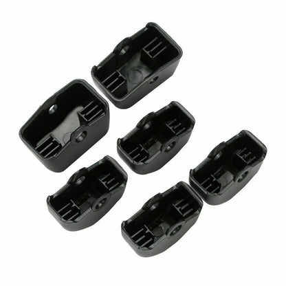 Black Hand Control Switch Button Covers for Harley Softail & Sportster