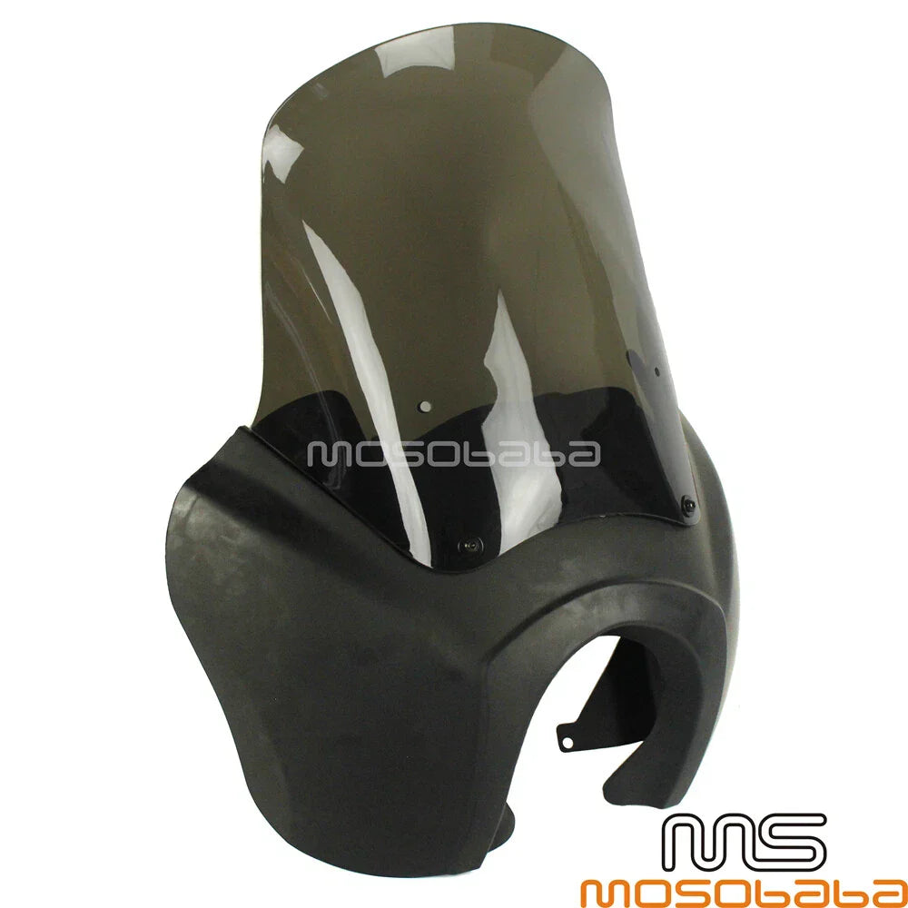 15" Windshield Extension Block Headlight Fairing for Harley Dyna FXDXT (2006-2017)