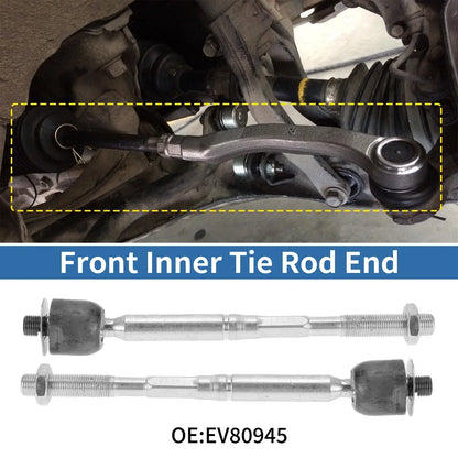 4 x Front Inner Tie Rod End Links for Toyota Highlander (2001-2023)