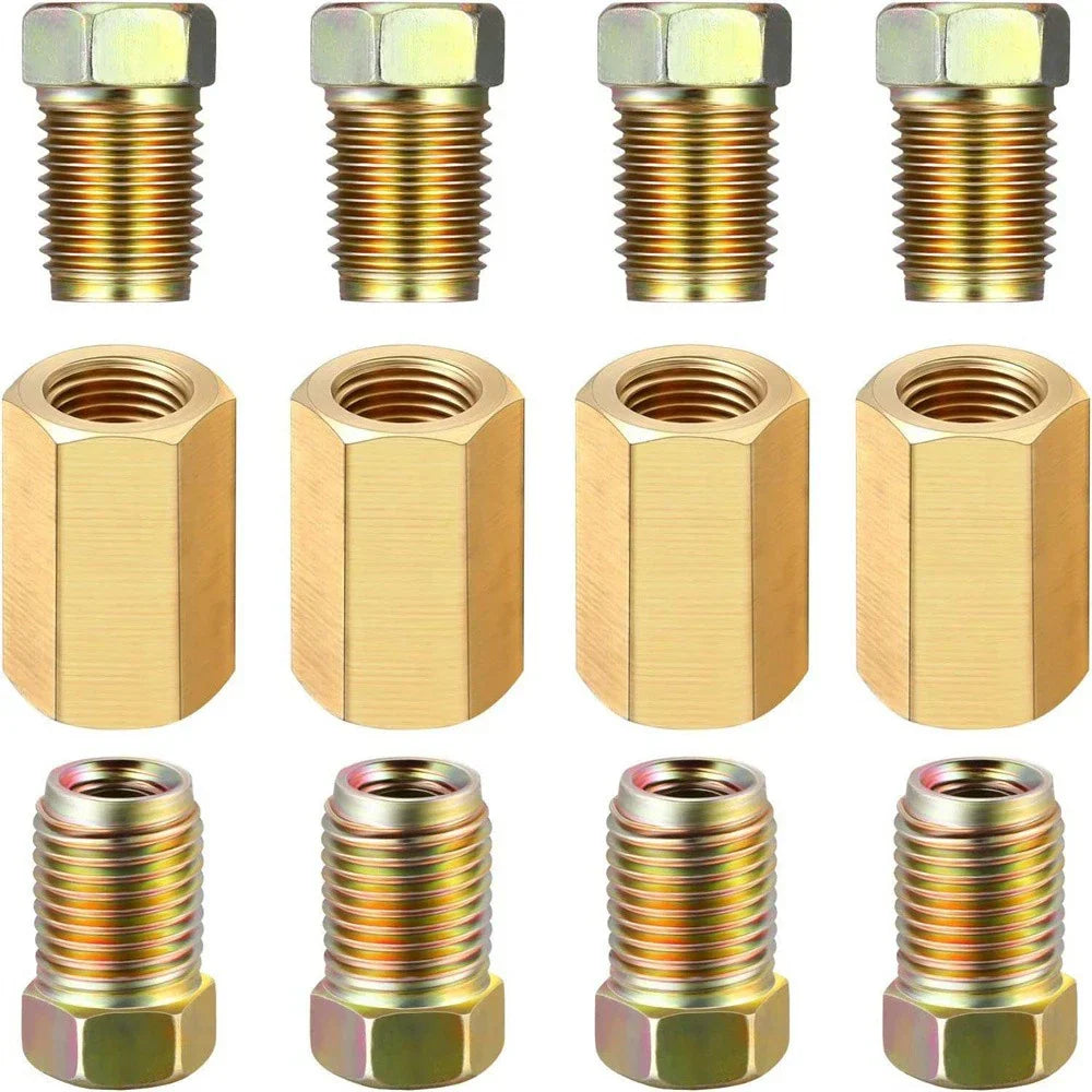 1 3/8" Brake Line Fittings Kit for 3/16" Brake Line Tube