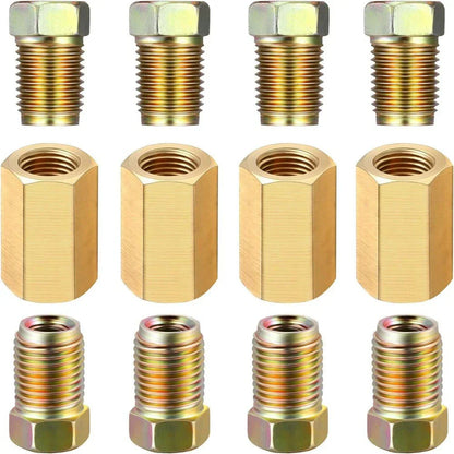 1 3/8" Brake Line Fittings Kit for 3/16" Brake Line Tube