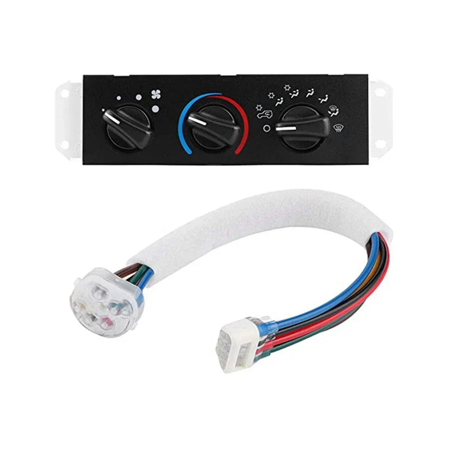 A/C & Heater Control w/ Blower Motor Switch for Wrangler TJ (1997-2006)