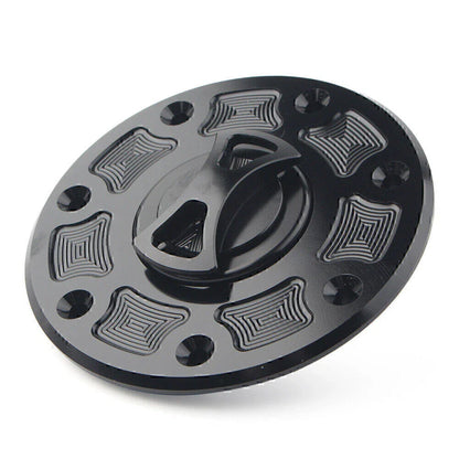Fuel Gas Tank Cap Cover for Kawasaki Ninja 500, ZX-6, ZX-7, ZX-9, ZRX1100, GPZ500