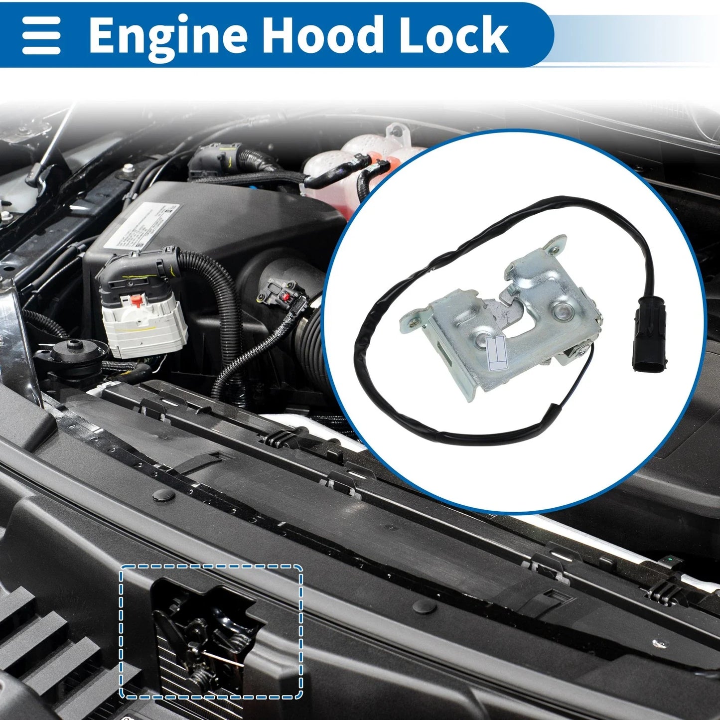 Hood Latch Assembly for BMW X5 E70 (2010-2013)