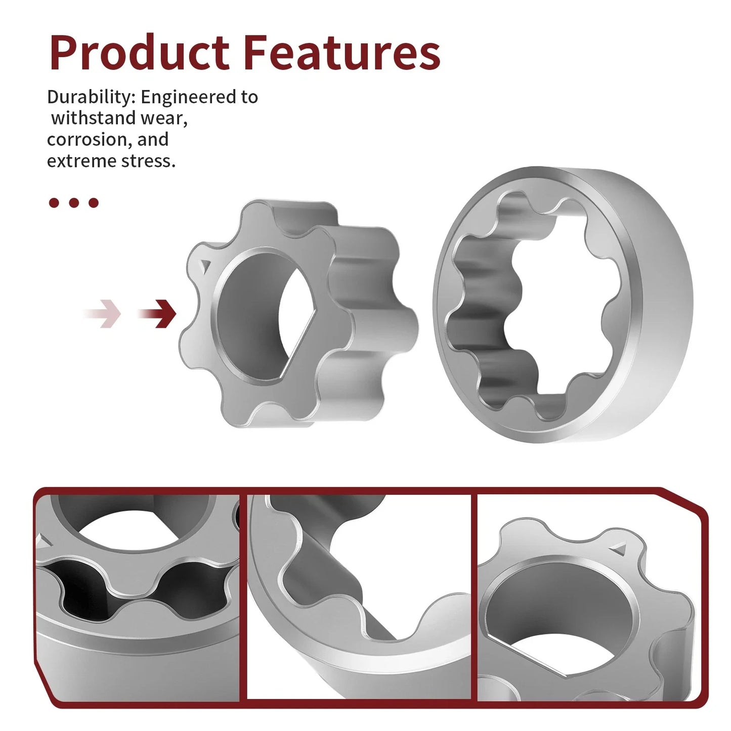 Oil Pump Rotor Assembly for Honda CRF250R 250X 150R 150RB (2004–2020)