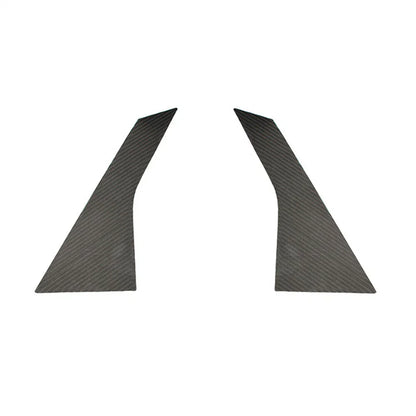 6x Carbon Fiber Door Window Trim Covers for Honda Accord (2018-2021)