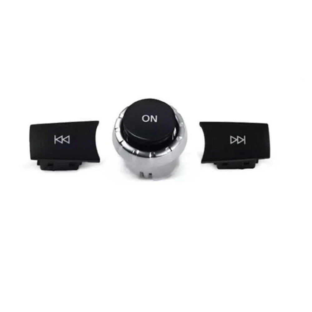 CD Audio Control Button Knob Cover for Mercedes-Benz W166 ML GL (2012-2015)