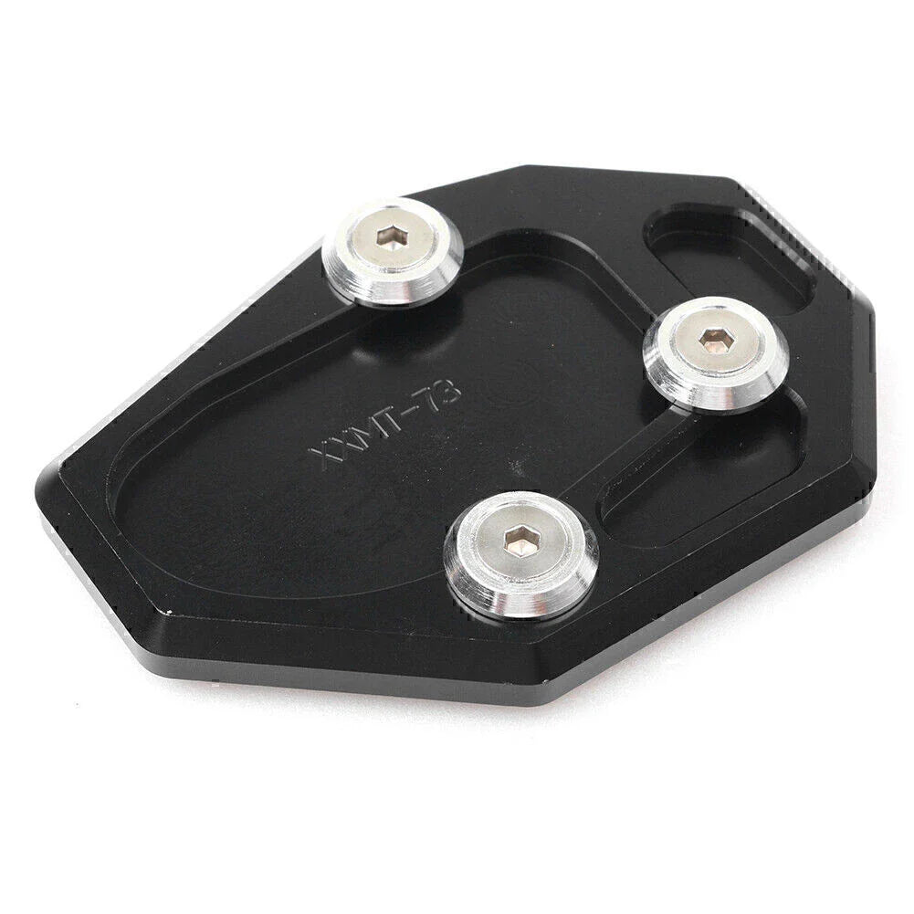 Sidestand Kickstand Extension Pad for Yamaha FZ6R (2009-2015) Black