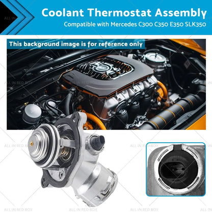 Coolant Thermostat Assembly for Mercedes-Benz C350 E350 (2006-2015)