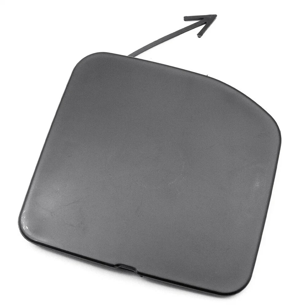 Front Bumper Tow Hook Cover Cap ABS Black for Nissan Versa (2015-2016)
