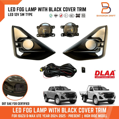 LED Fog Lamp Spot Light for Isuzu D-Max Ute 2024-2025