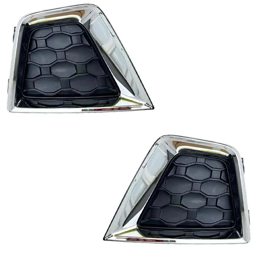 Fog Light Covers for Jeep Renegade (2019-2022) - Front Lower Chrome
