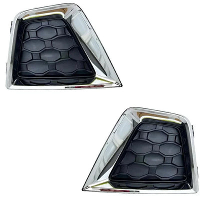 Fog Light Covers for Jeep Renegade (2019-2022) - Front Lower Chrome