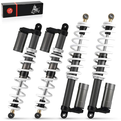 4 x Front And Rear Air Shock Absorbers for Polaris RZR S 800 EFI (2009–2012)