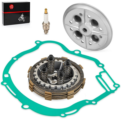 Clutch Kit Spring & Friction Steel Plates for Yamaha TTR125 (2000–2004)