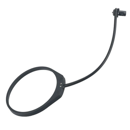 Inner Cap Cord Rope Cable Strap Tether Black Rubber for Car