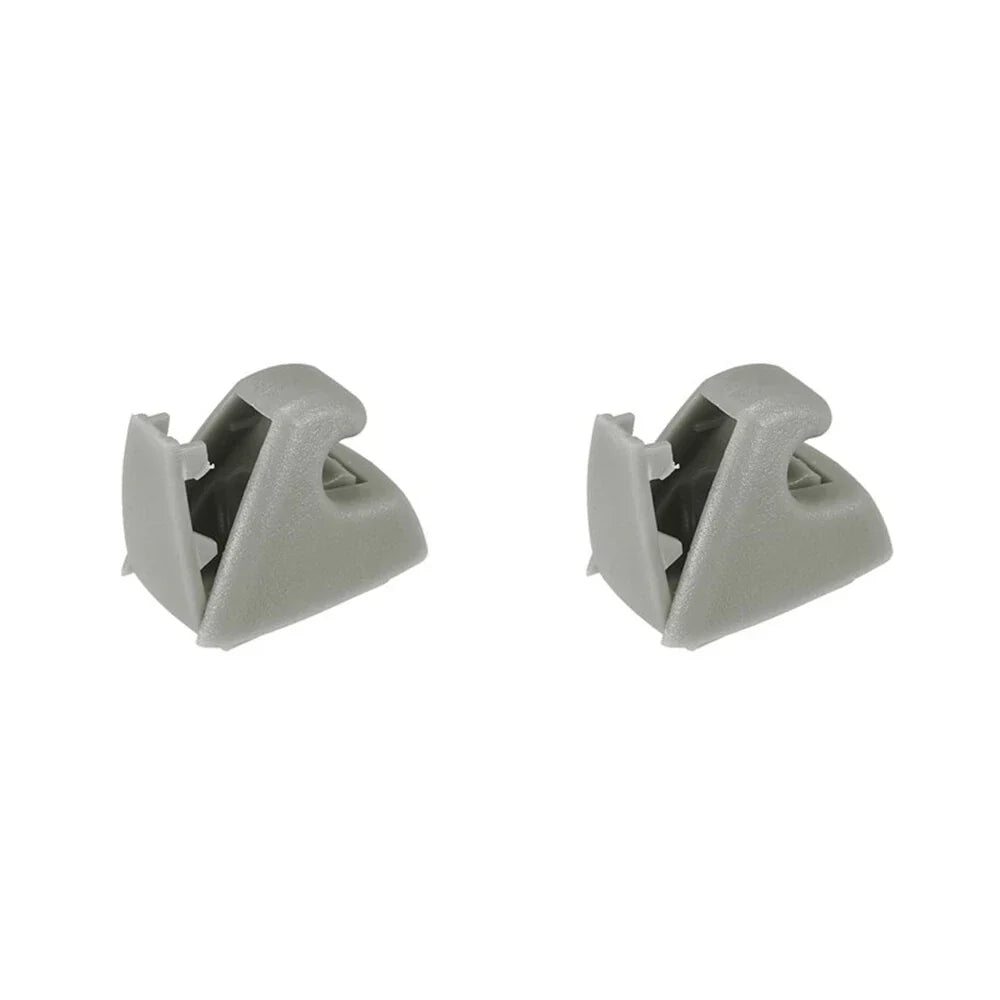 Sun Visor Retainer Clips Gray for GMC Yukon, Sierra, Chevy (2007-2014)