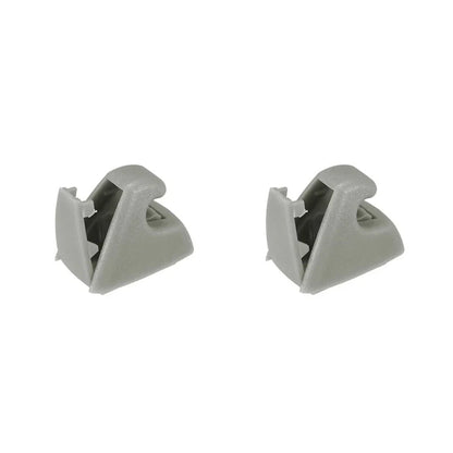 Sun Visor Retainer Clips Gray for GMC Yukon, Sierra, Chevy (2007-2014)