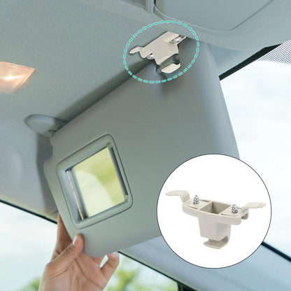 Beige Sun Visor Hook Clip Retainer for BMW 328i (1999-2000)